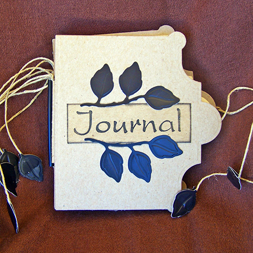 Falling Leaves Handmade Journal