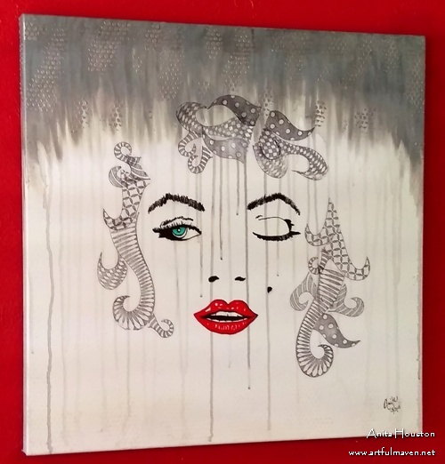 Artsy Lady Painted Canvas