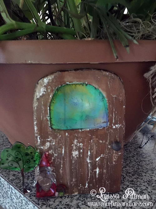 A Tiny Gnomey Door For Your Garden