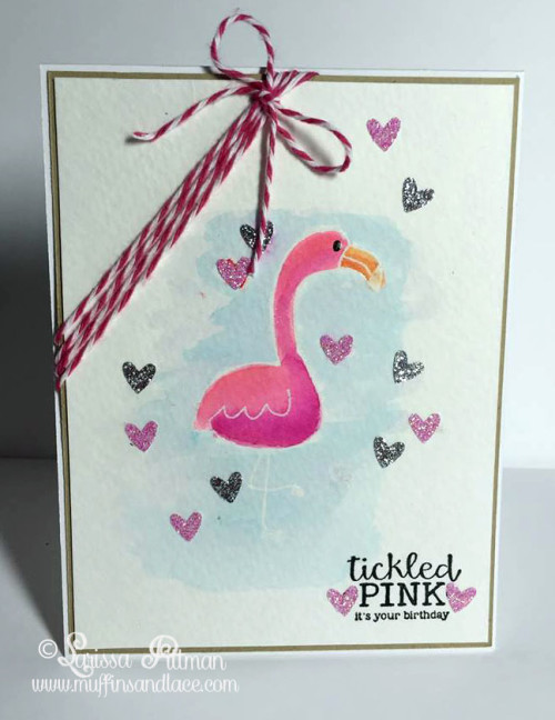 Created by Larissa Pittman for Bella Craft's Creative Team using Let's Flamingle Stamp Set