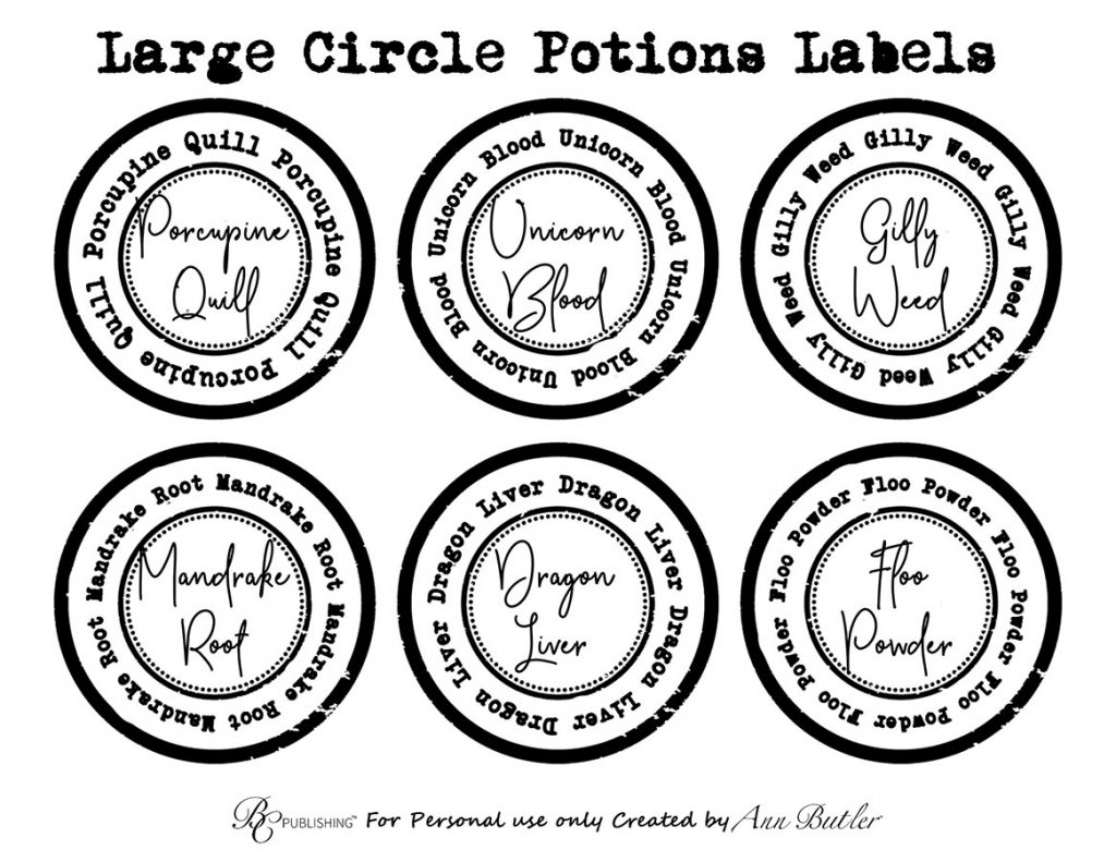 Large Circle Labels