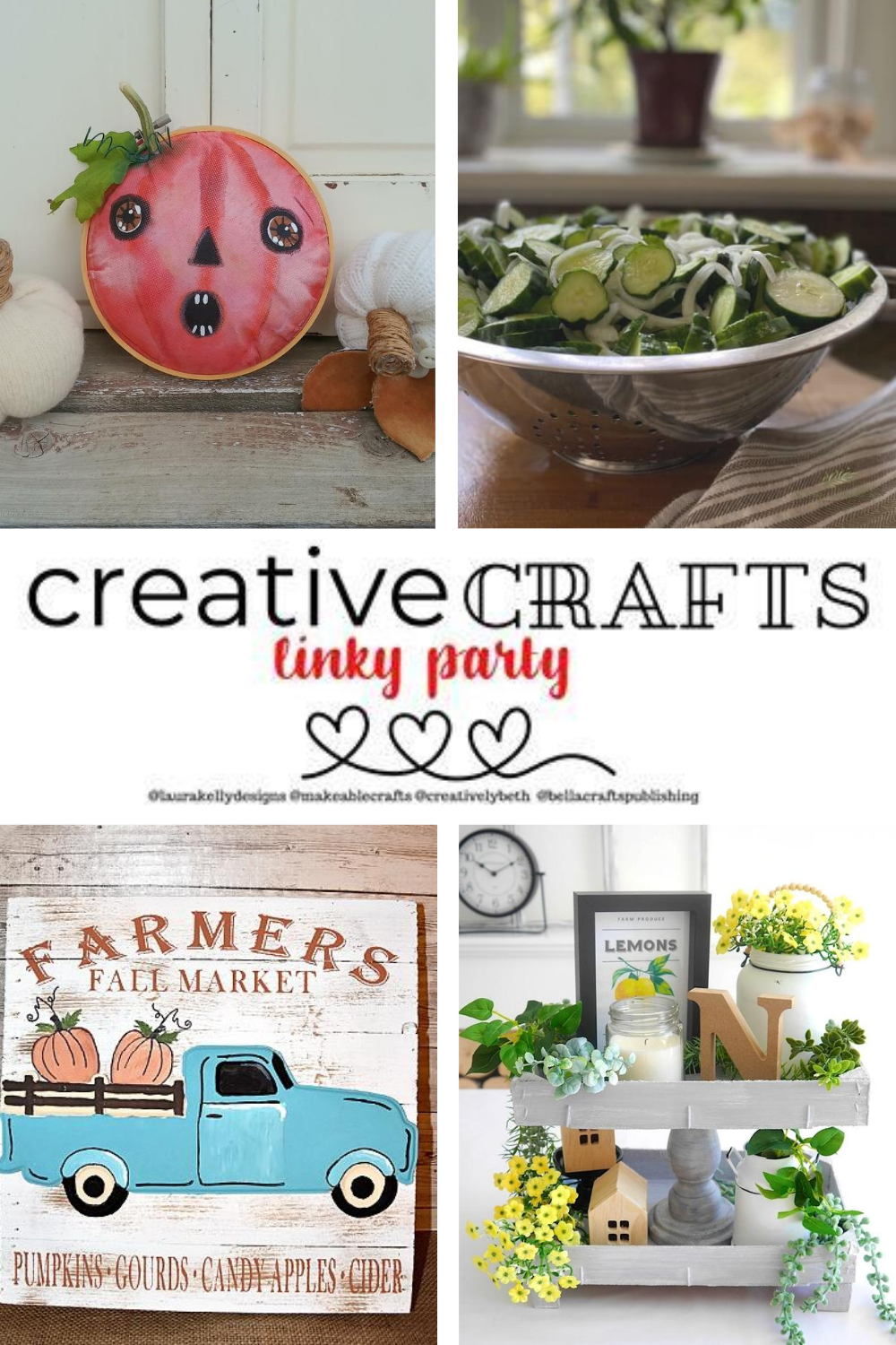 Creative Crafts Linky Party Pin