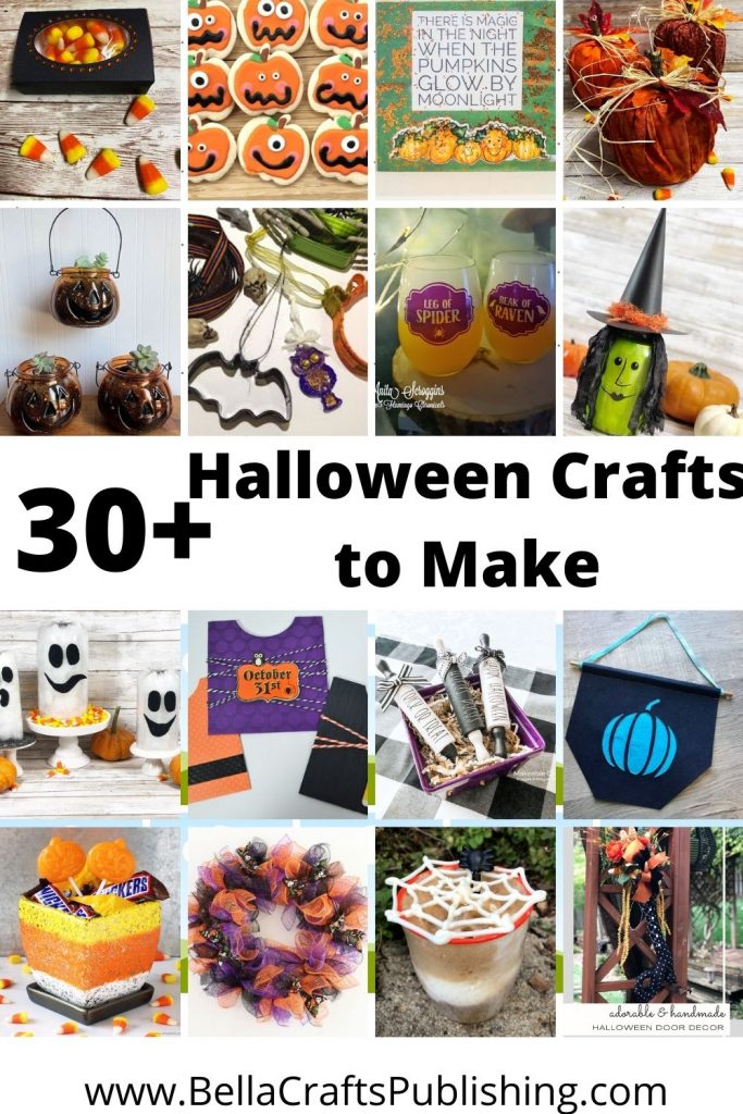 30+ Creative Halloween Crafts to Make Pin