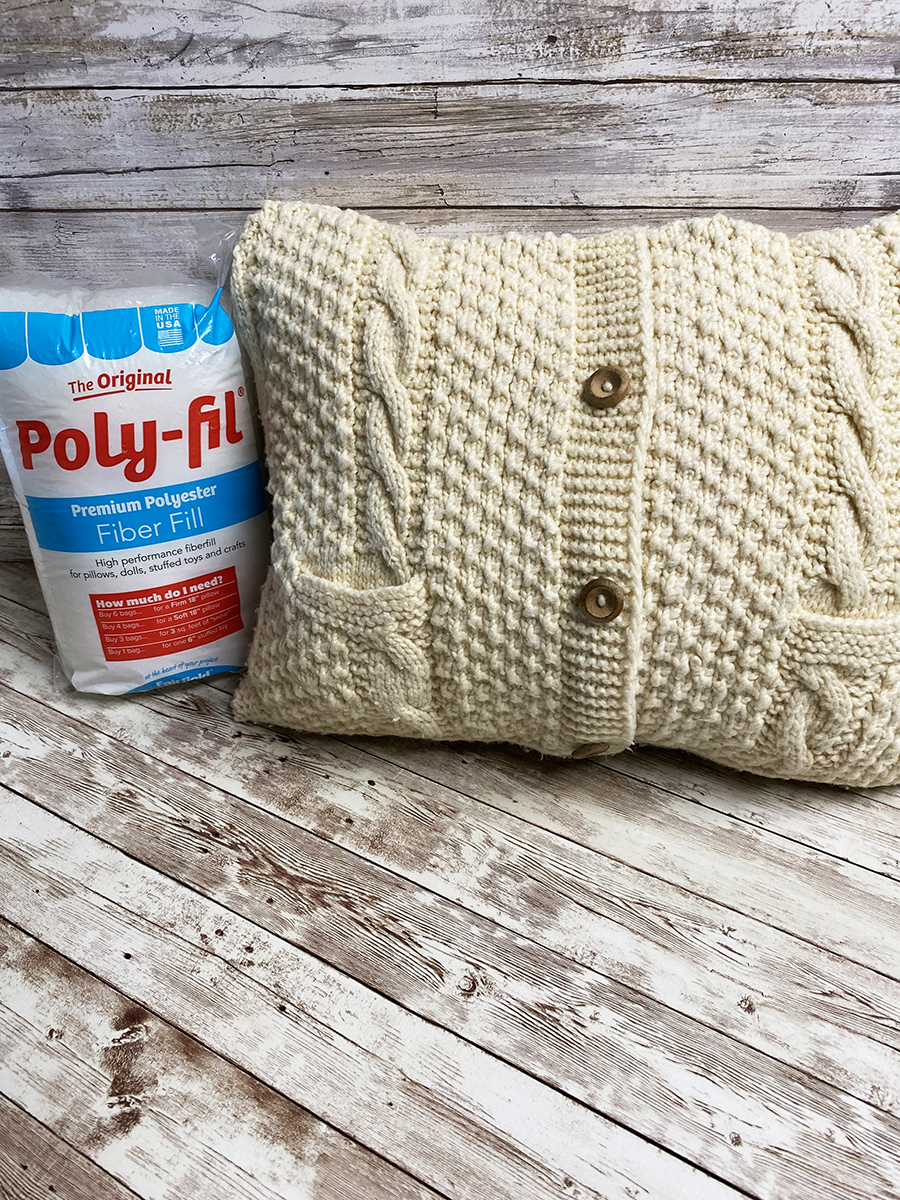 poly fil pillow