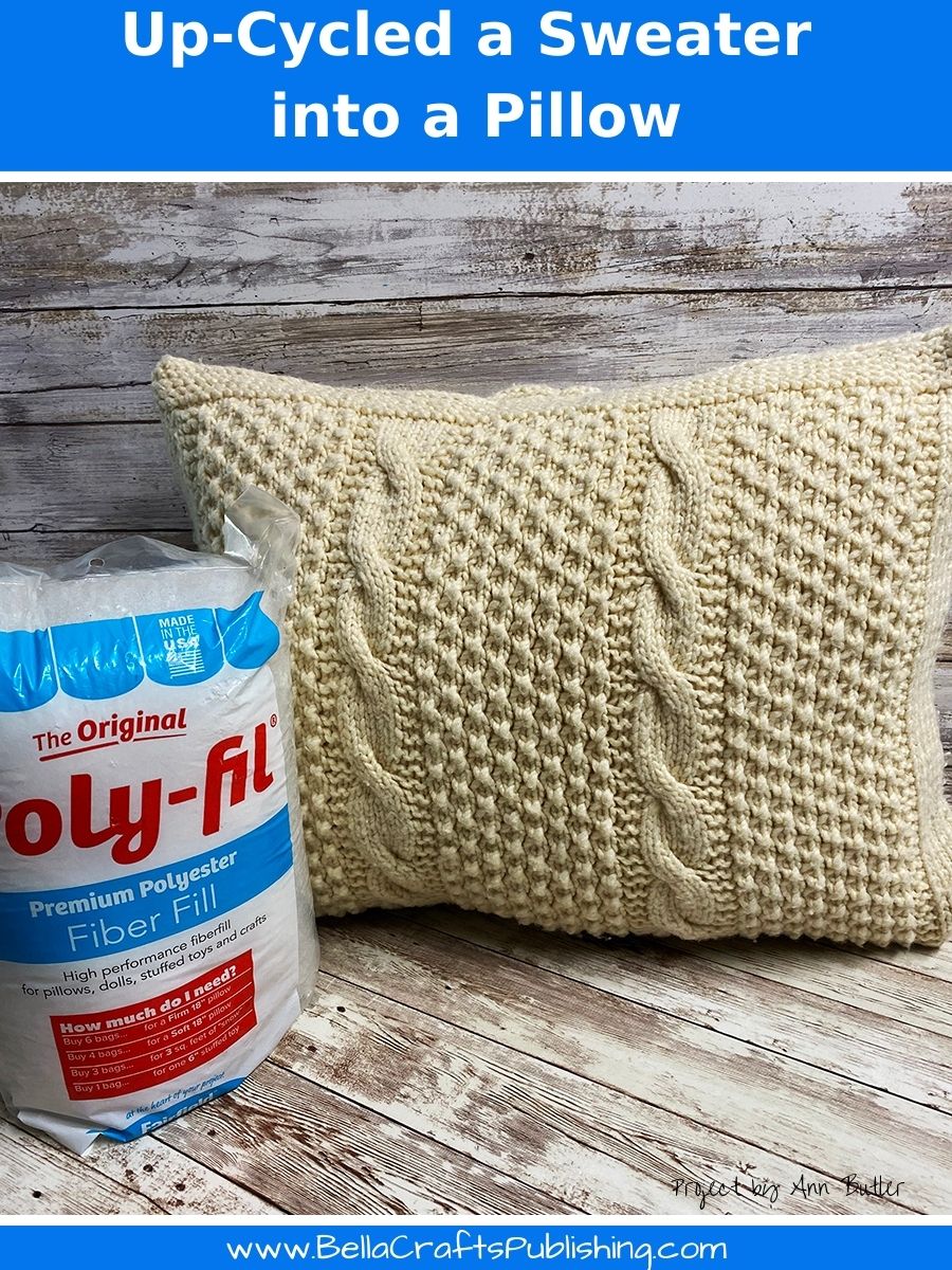 Upcycle a Sweater to a Pillow
