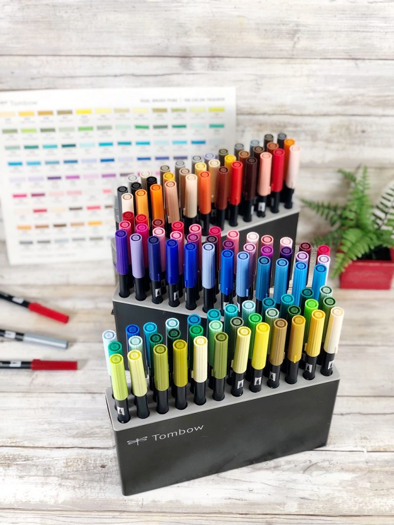 Organizing your Craft Supplies with Markers in one place