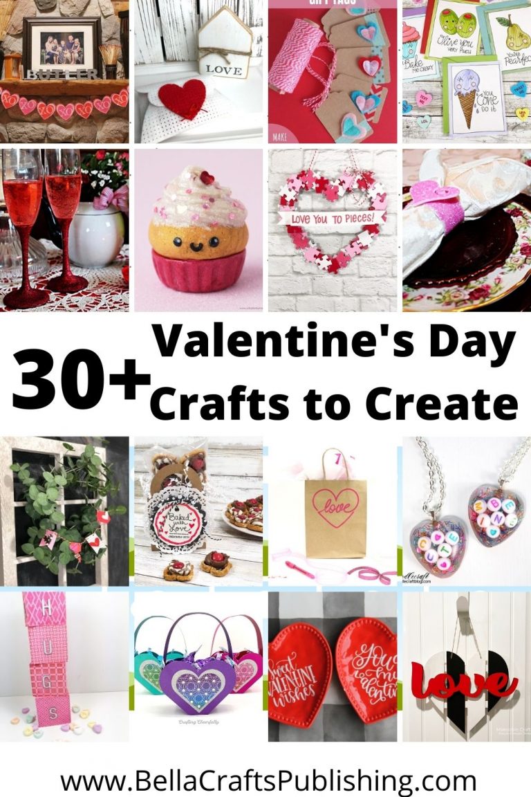 30+ Valentine's Day Craft Ideas - Bella Crafts Publishing