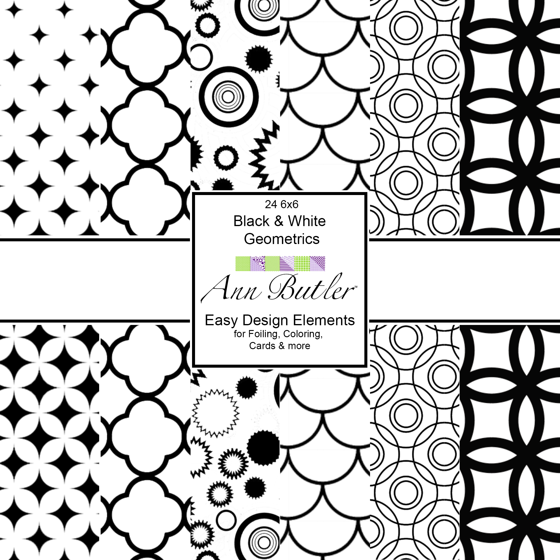 Ann Butler Designs New Foil Papers!