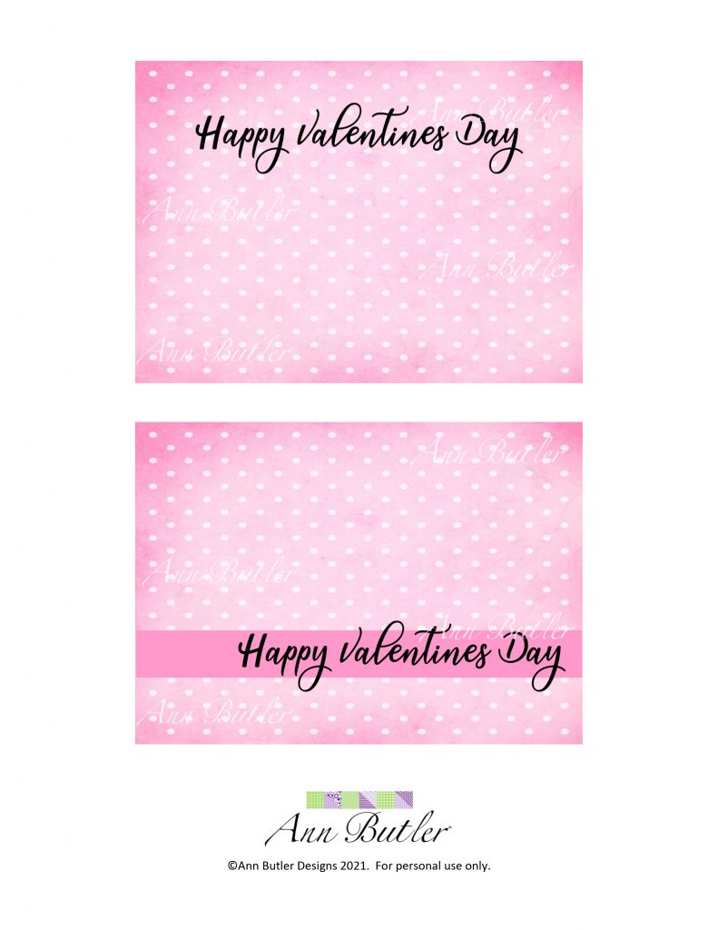 Free Valentines Day Printable to download