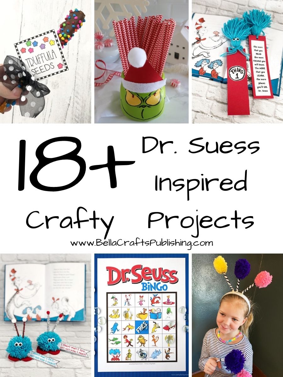 Crafty Round-Up of 18+ Dr. Suess Inspired Projects!