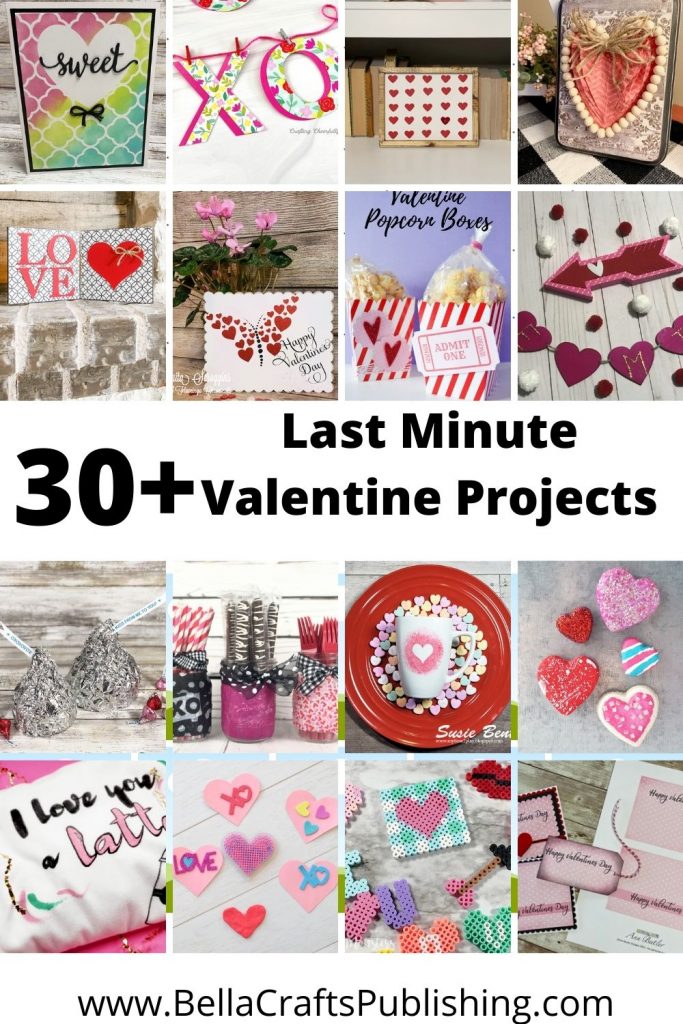 Last Minute Valentine Projects PIN