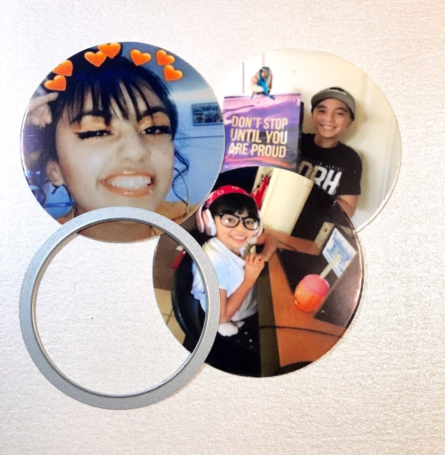 Die Cut Photos With Circle Die