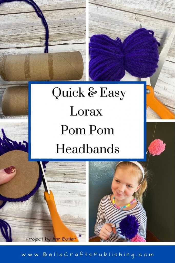 Pom Pom Lorax Headbands Pin