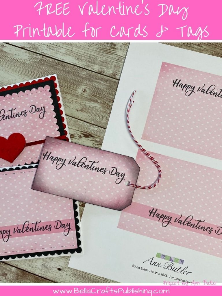 Free Valentines Day Printable for cards and tags