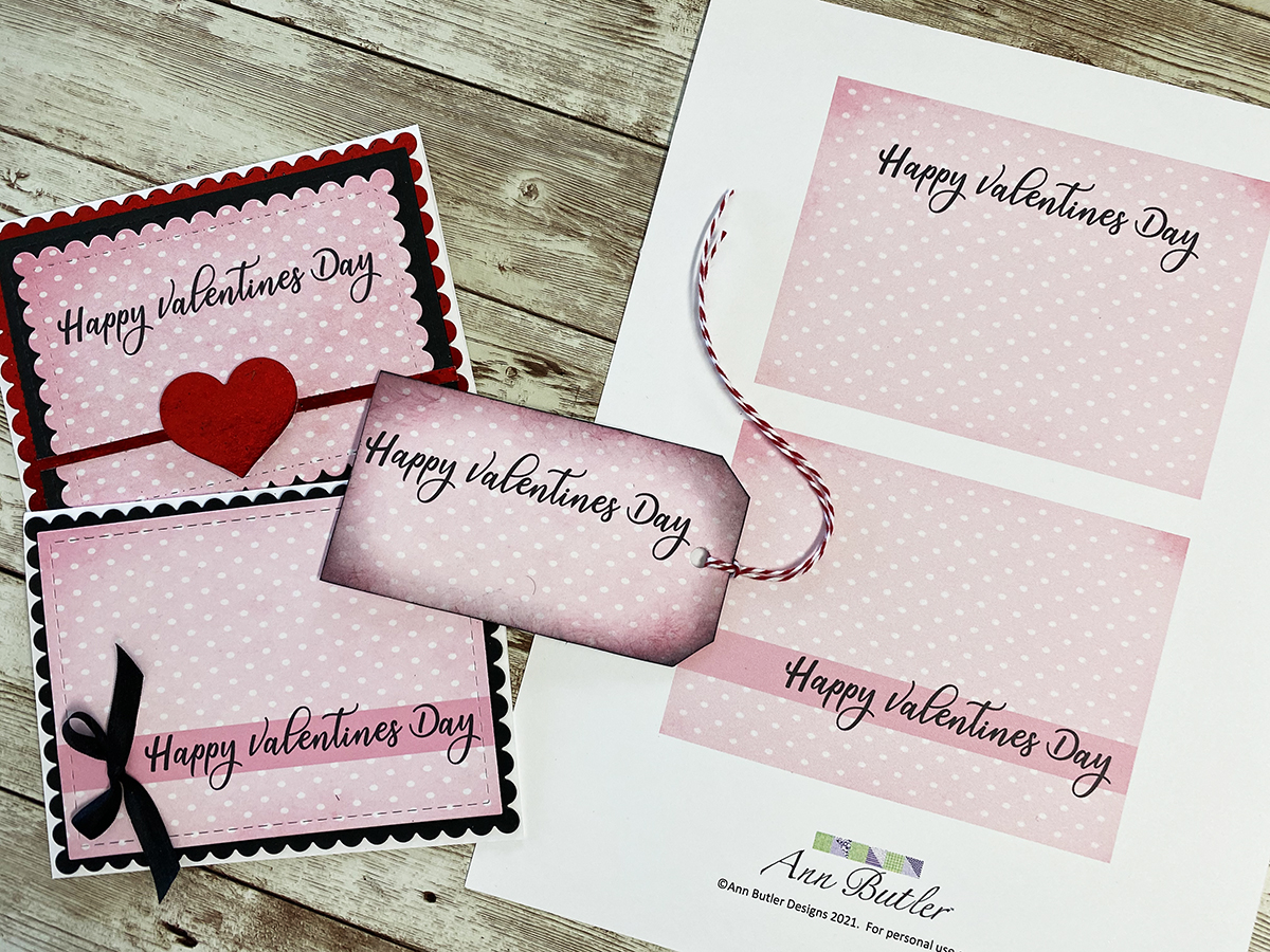 Free Valentine’s Day Printable for Cards & Tags