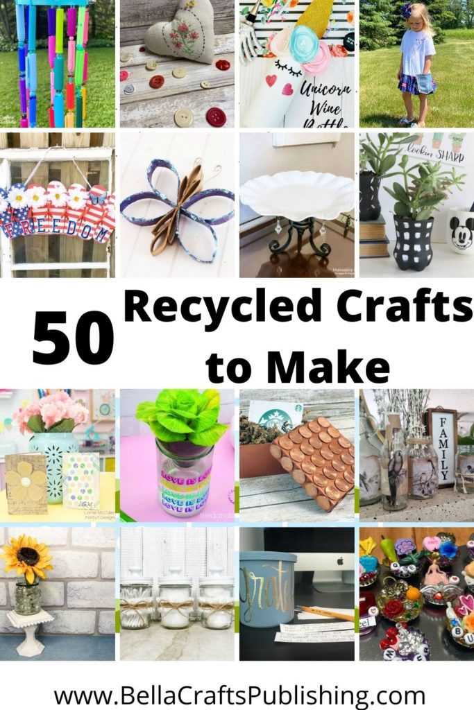50 Awesome Recycled Crafts PIN