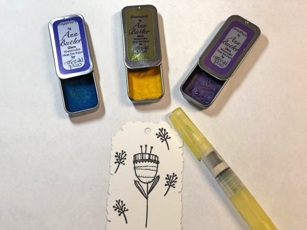Watercolor Stamped Images