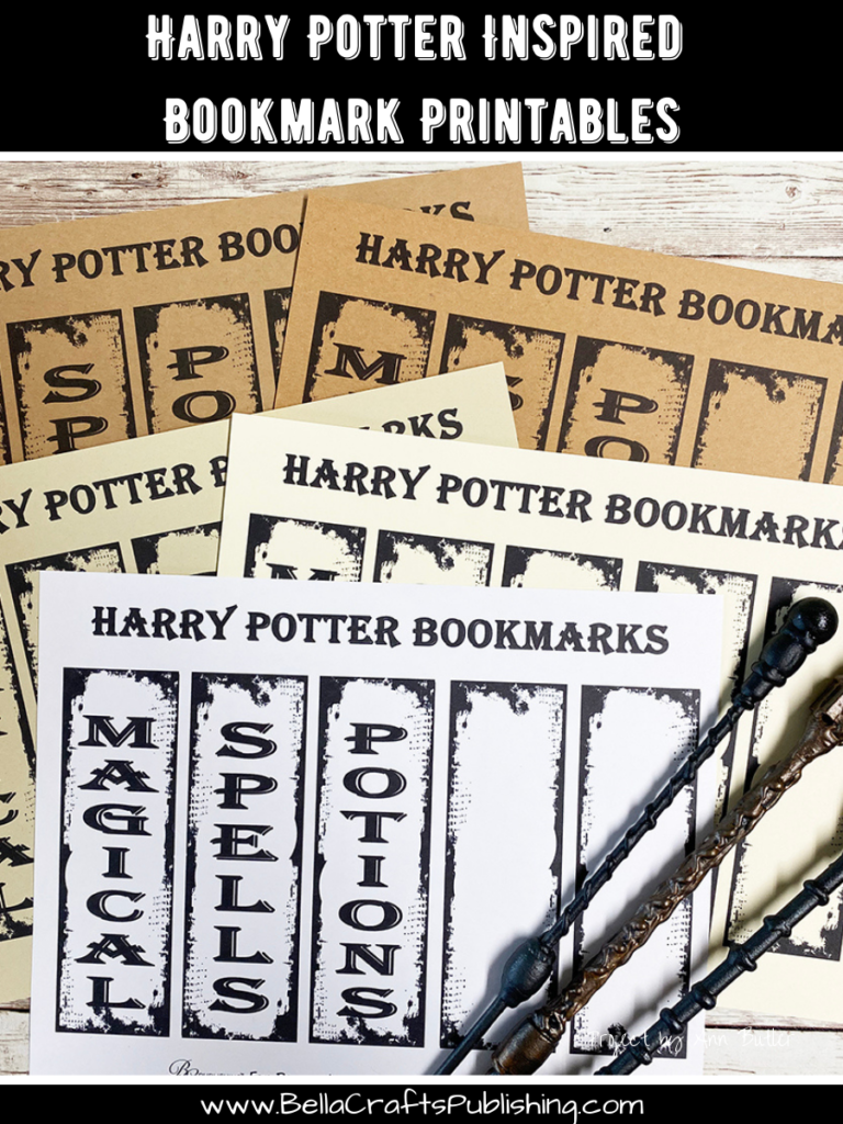 Harry Potter Printable Bookmarks PIN