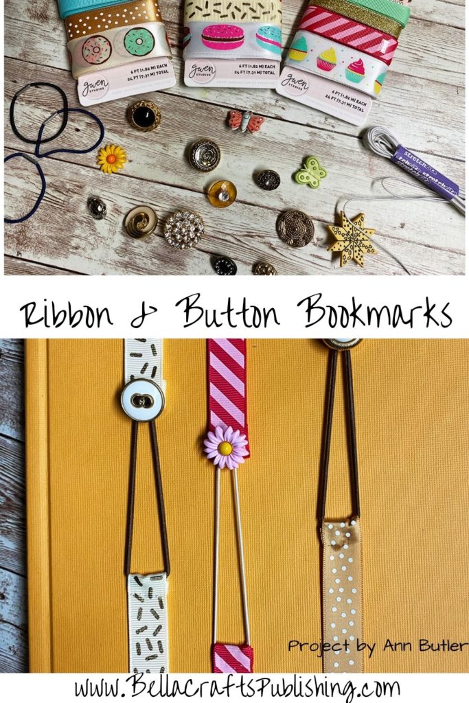 Quick & Easy Ribbon Bookmarks PIN with Supplies