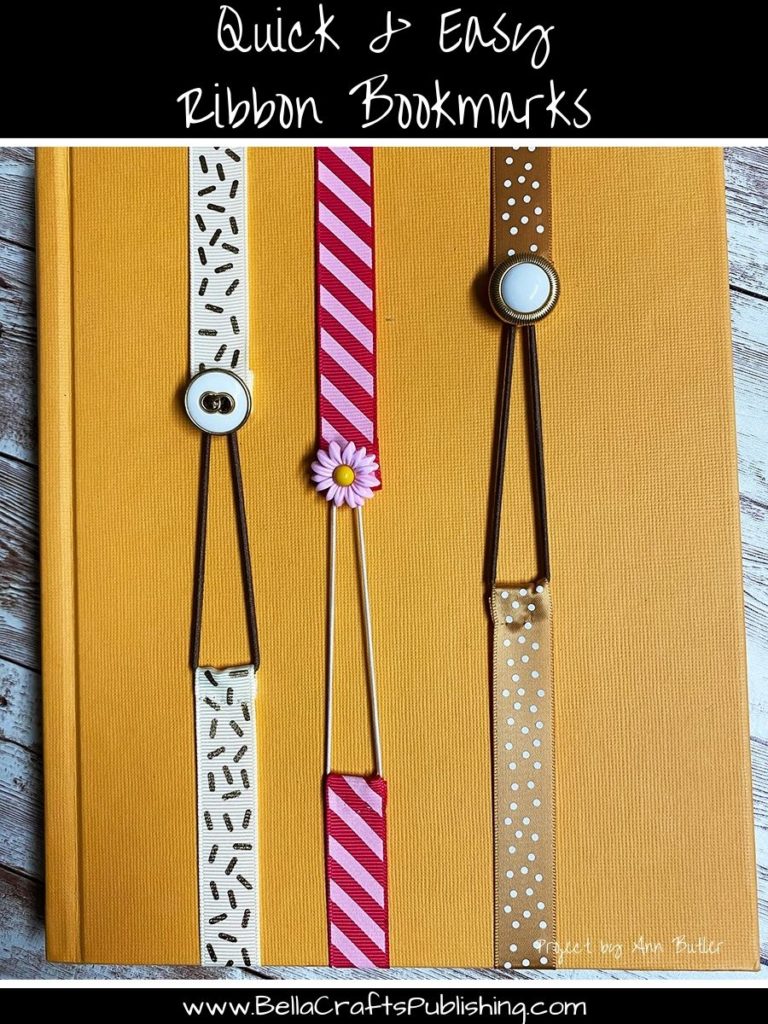 Quick & Easy Ribbon Bookmarks PIN