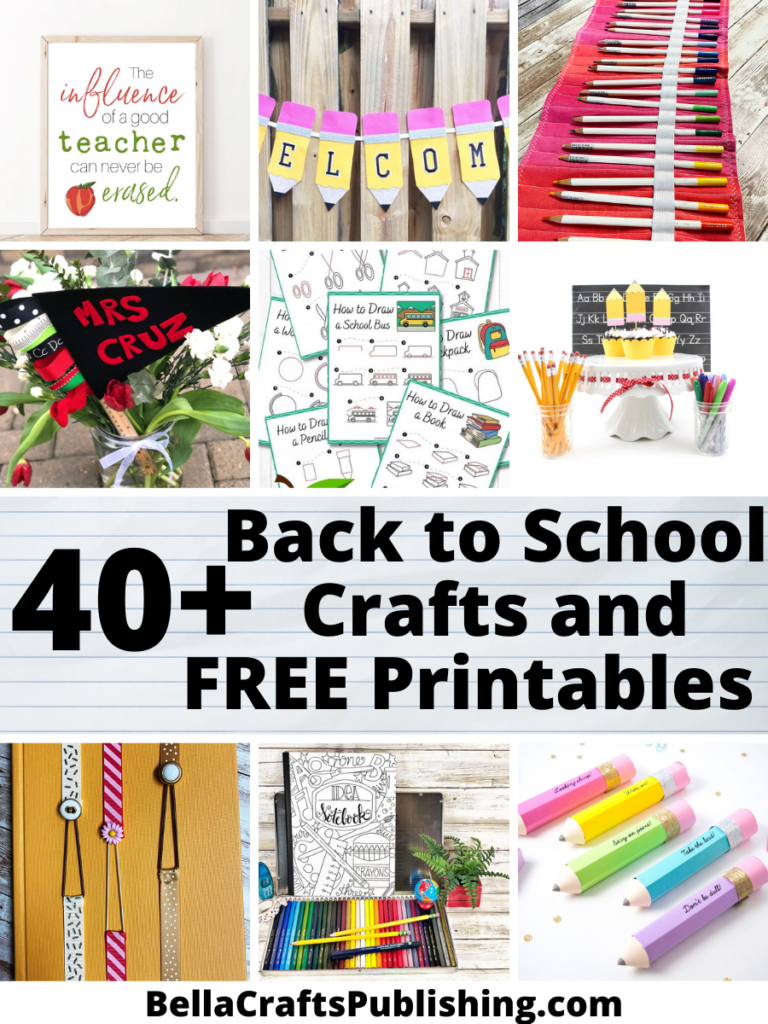 Best Back to School Crafts PIN
