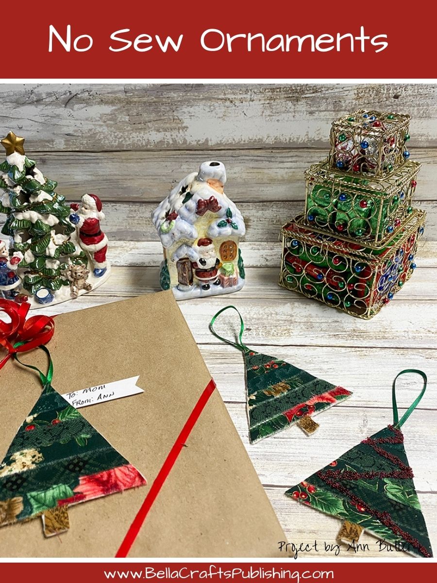 No Sew Christmas Ornaments with Fairfield