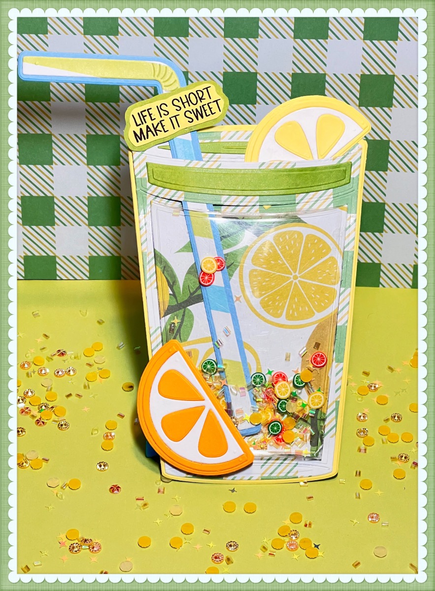 Lemonade Shaker Cup Card