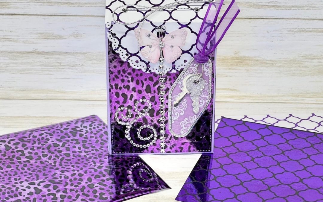 Deco Foil Animal Print Box