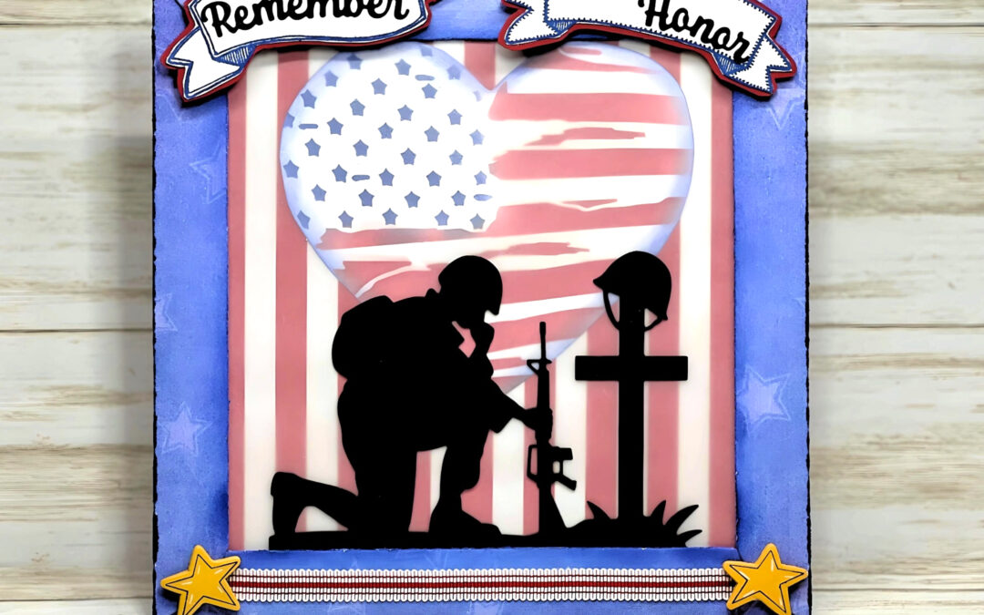 Remember and Honor Paper Frame