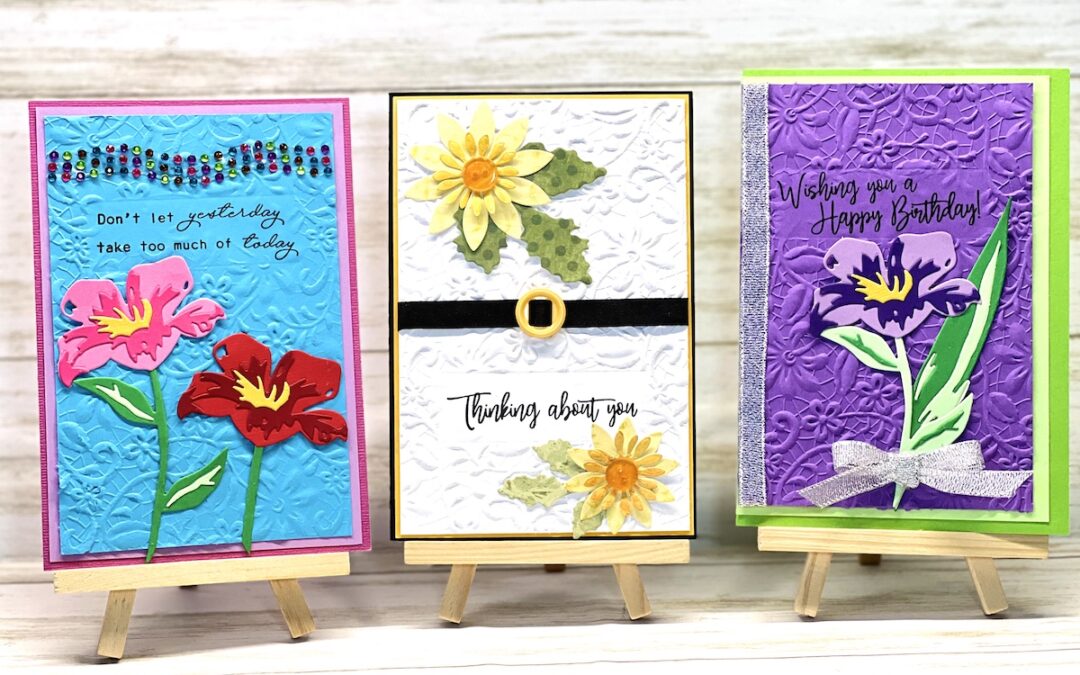 Creating Cards with Sizzix Dimensional Diffuser