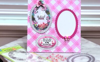 Flamingo Fun Shaker Frame