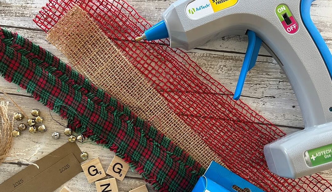 Handmade Holiday: Create a Velvet Gift Bag & a Scrabble Tile Ornament