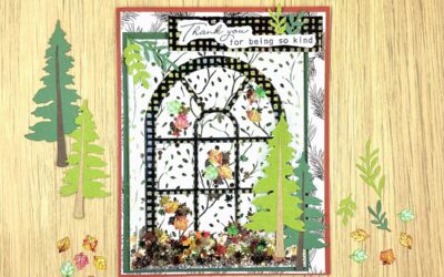 “Into the Woods” Shaker Card