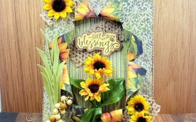 Sunflower Serenity Busted Canvas Frame