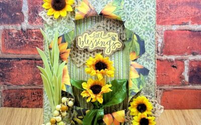 Busted Canvas Idea With Paper