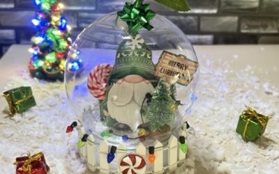 Gnome For The Holidays Globe