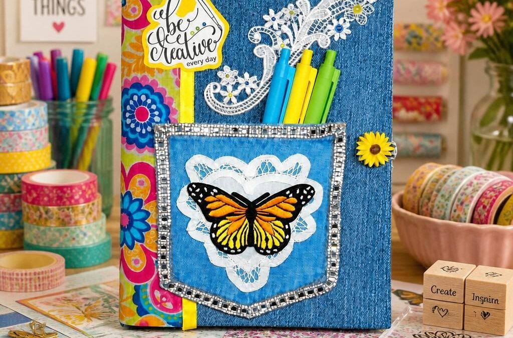 Denim Covered Journal